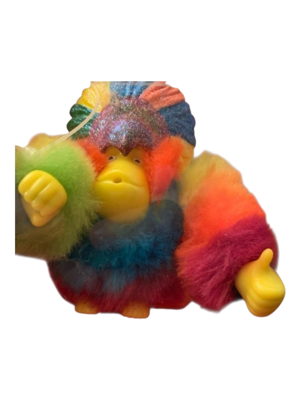 Kipling Fiesta Monkey Rainbow Keychain Bag Charm Backpack Charm - Picture 2 of 8